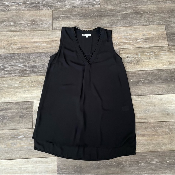 DR2 Tops - DR2 by Daniel Rainn Insert Black Blouse